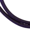 2mm Lederschnur Lederkette aus Leder in lila-Farbe Lederschmuck, 100cm