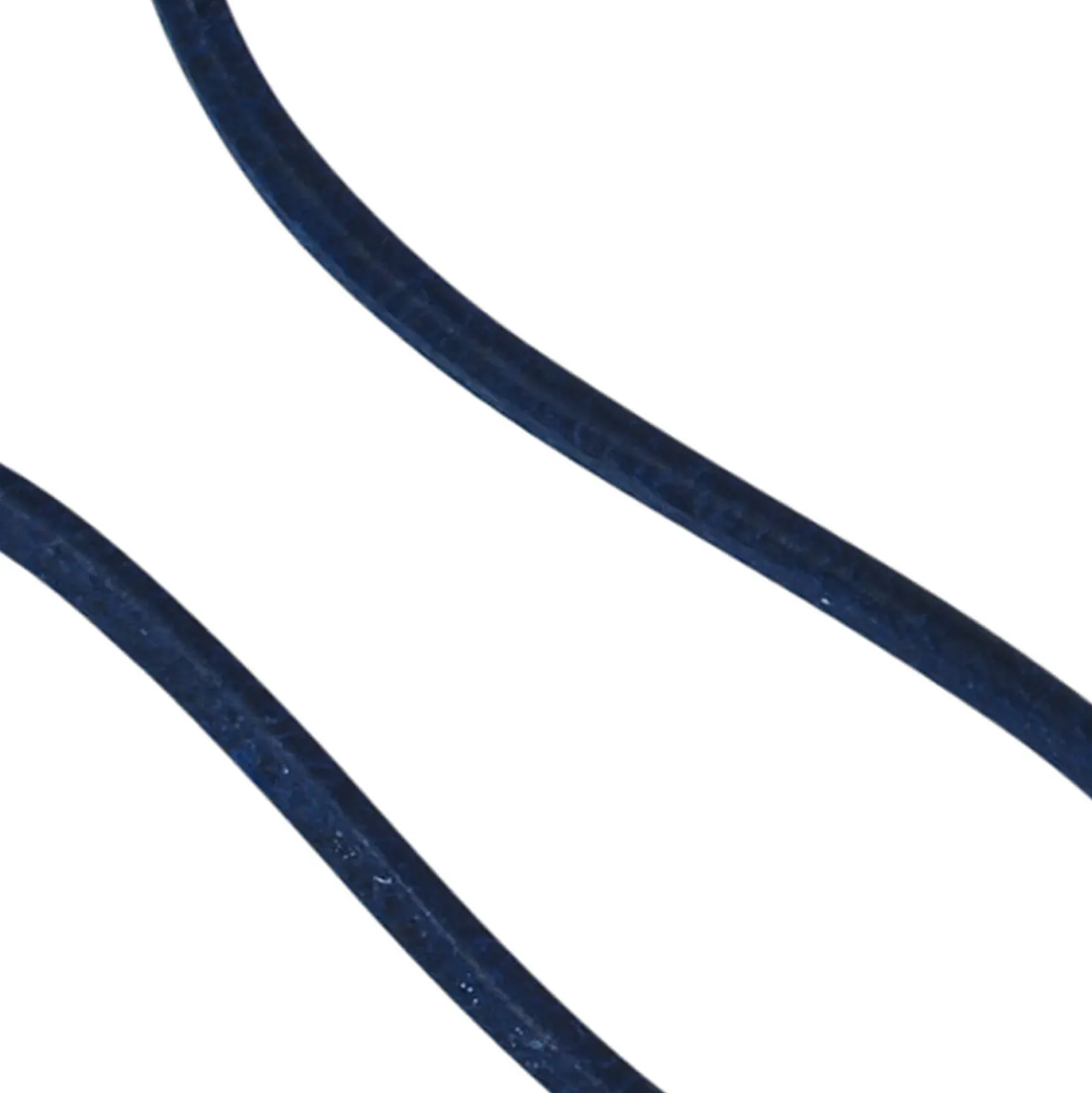2mm Lederschnur Lederkette aus Leder in marineblau-Farbe Lederschmuck, 100cm