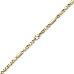5,5mm Monte Carlo Herren Armband aus 585 Gold Gelbgold massiv 22cm