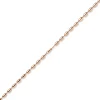 6,5mm Oliven-Kette Halskette Collier aus 585 Gold Rotgold glänzend 50cm
