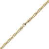 5mm Panzerarmband Armband Armkette, 585 Gold Gelbgold, 19cm, Unisex