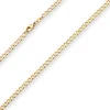 4,4mm Panzerkette Goldkette Collier Halskette aus 750 Gold Gelbgold 60cm