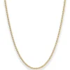 2,1mm Panzerkette Goldkette Collier Halskette aus 333 Gold Gelbgold 60cm
