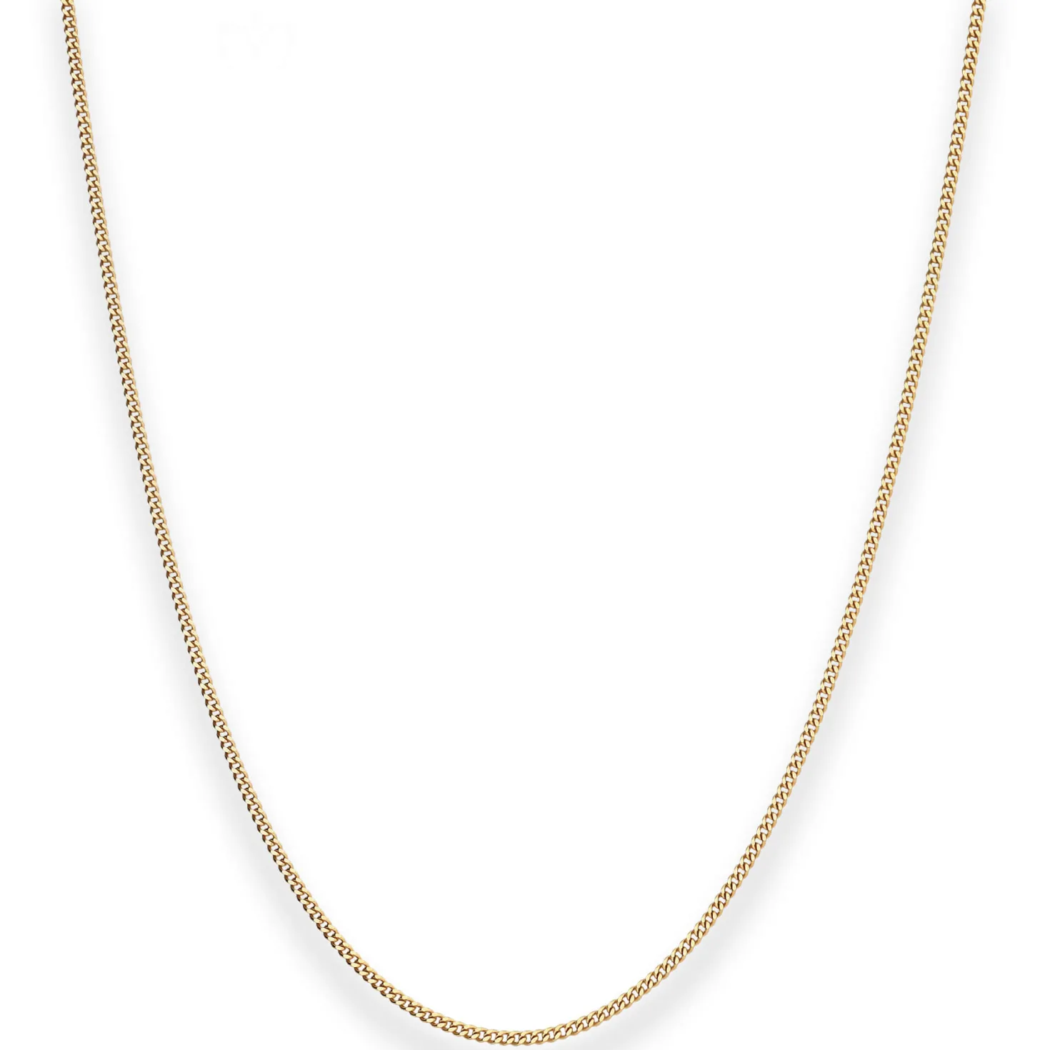 1,4mm Panzerkette Goldkette Collier Halskette aus 585 Gold Gelbgold 70cm