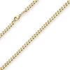 4,7mm Panzerkette Goldkette Collier Halskette aus 585 Gold Gelbgold 50cm