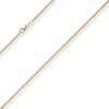 1,7mm Panzerkette Goldkette Collier Halskette aus 750 Gold Gelbgold 42cm