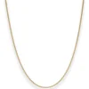 1,6mm Panzerkette Goldkette Collier Halskette aus 585 Gold Gelbgold 45cm