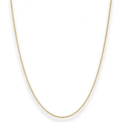 1,2mm Panzerkette Goldkette Collier Halskette aus 585 Gold Gelbgold 40cm