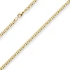 4,1mm Panzerkette Goldkette Collier Halskette aus 333 Gold Gelbgold 50cm
