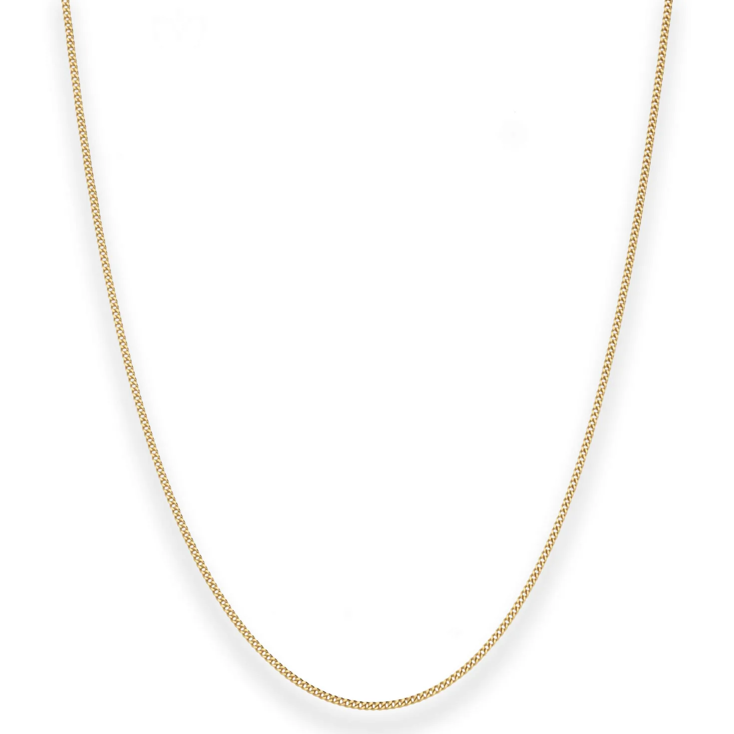 1,2mm Panzerkette Goldkette Collier Halskette aus 585 Gold Gelbgold 42cm
