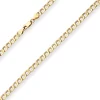 5,6mm Panzerkette Goldkette Collier Halskette aus 375 Gold Gelbgold 60cm