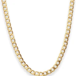 5,6mm Panzerkette Goldkette Collier Halskette aus 375 Gold Gelbgold 60cm