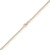 1,7mm Panzerkette Goldkette Collier Halskette aus 750 Gold Gelbgold 60cm