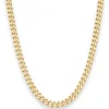 5,4mm Panzerkette Goldkette Collier Halskette aus 333 Gold Gelbgold 50cm