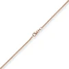 1,7mm Panzerkette Goldkette Collier Halskette aus 750 Gold Rotgold 45cm