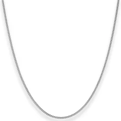 1,4mm Panzerkette Goldkette Collier Halskette aus 585 Gold Weißgold 42cm