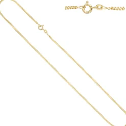 2,1mm Panzerkette Halskette Collier Goldkette 585 Gelbgold Gold 42cm