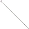 1,7mm Panzerkette Halskette Collier Goldkette 585 Gold Weißgold 42cm
