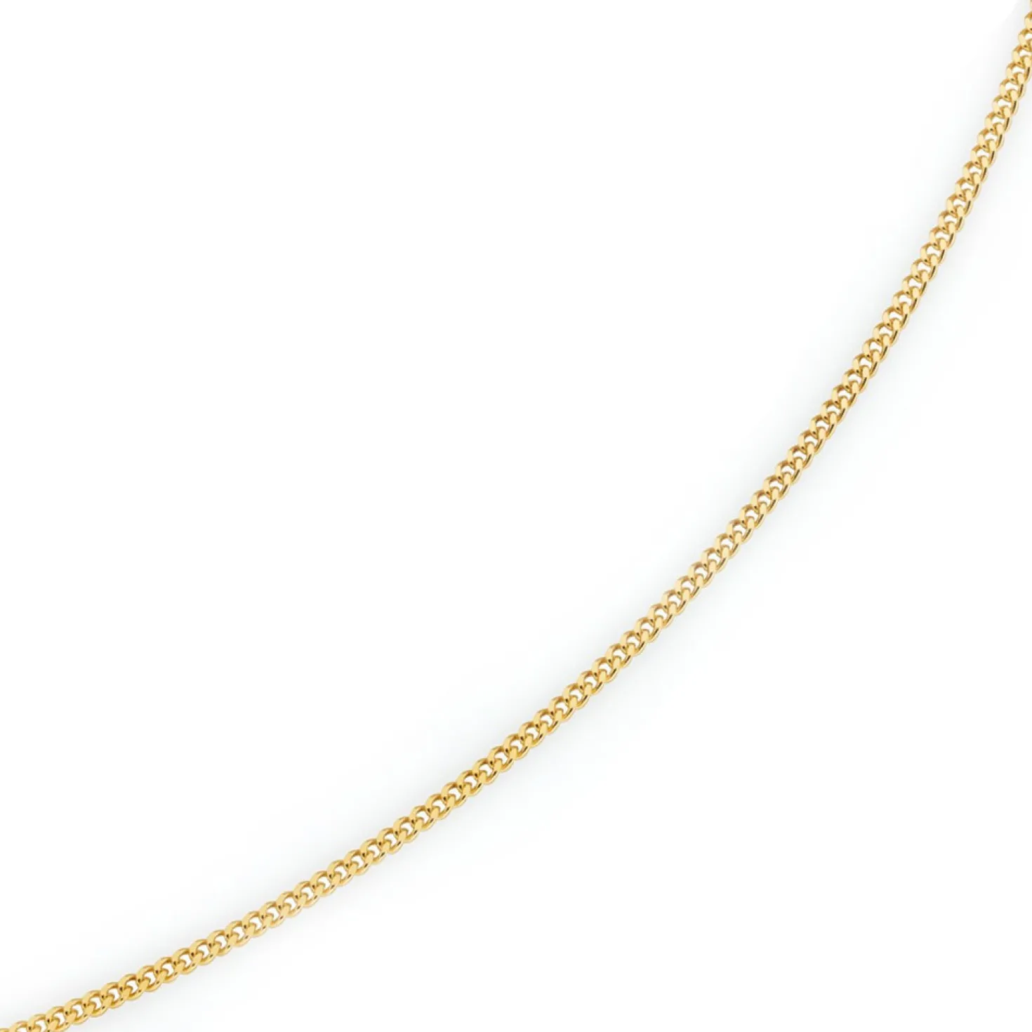 2mm Panzerkette Kette Collier aus 585 Gold Gelbgold, Goldkette, 60cm