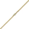3mm Panzerkette Kette Collier aus 750 Gold Gelbgold, Goldkette, 60cm