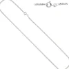 1,9mm Panzerkette Kette Collier 333 Gold Weißgold, 45cm
