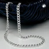 2,8mm Panzerkette Kette Collier Halskette, flach, 925 Silber 55cm