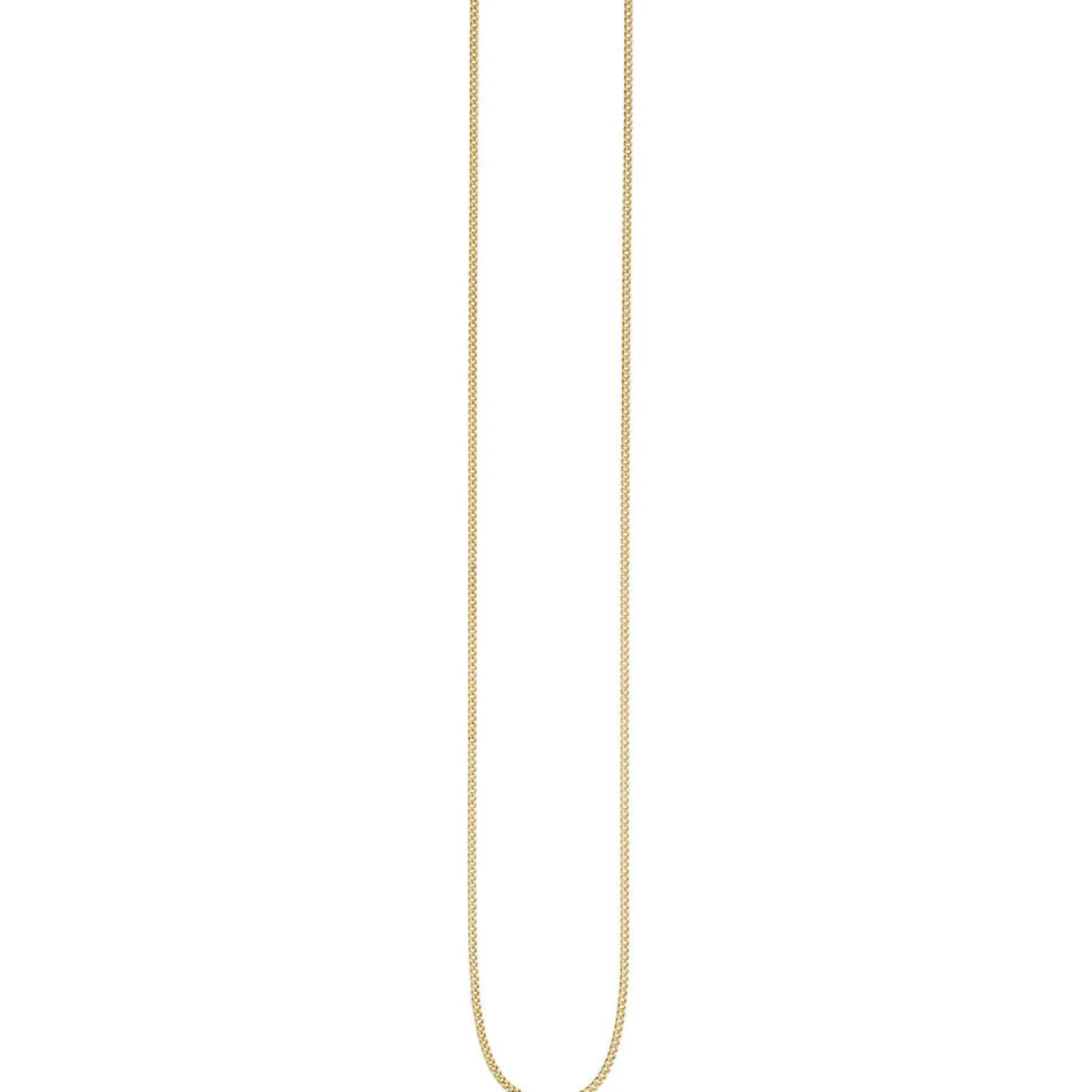 1,3mm Panzerkette Kette Halskette Collier aus 925 Silber gelbgold vergoldet 42cm