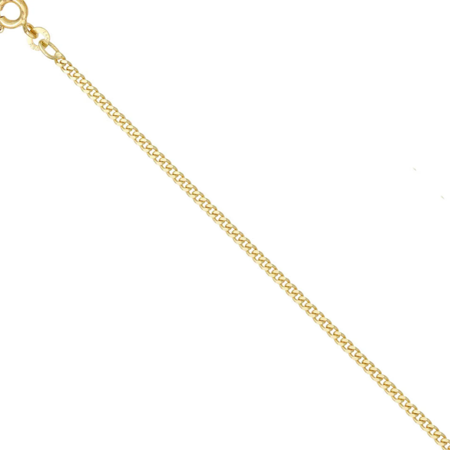 2,1mm Panzerkette Kette Halskette Collier Halsschmuck 585 Gelbgold, 60cm