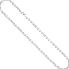 4,6mm Panzerkette Kette Halskette Halsschmuck 925 Silber rhodiniert 50cm Herren