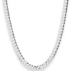 6mm Panzerkette Silberkette Collier Halskette aus 925 Silber 60cm