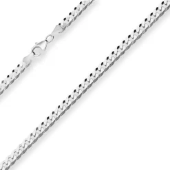 6mm Panzerkette Silberkette Collier Halskette aus 925 Silber 60cm