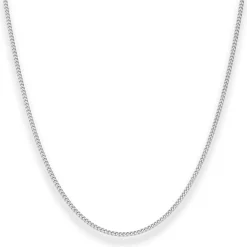 1,7mm Panzerkette Silberkette Collier Halskette aus 925 Silber 60cm