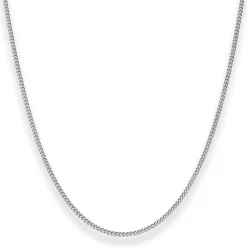 1,7mm Panzerkette Silberkette Collier Halskette aus 925 Silber rhodiniert 70cm