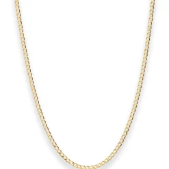 1,6mm Panzerkette weit Collier Halskette aus 333 Gold Gelbgold 40cm