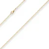 1,6mm Panzerkette weit Collier Halskette aus 333 Gold Gelbgold 50cm