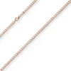 3,3mm Panzerkette weit Goldkette Collier Halskette aus 585 Gold Rotgold 50cm