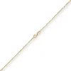 1,5mm Panzerstegkette Goldkette Collier Halskette aus 333 Gold Gelbgold 42cm