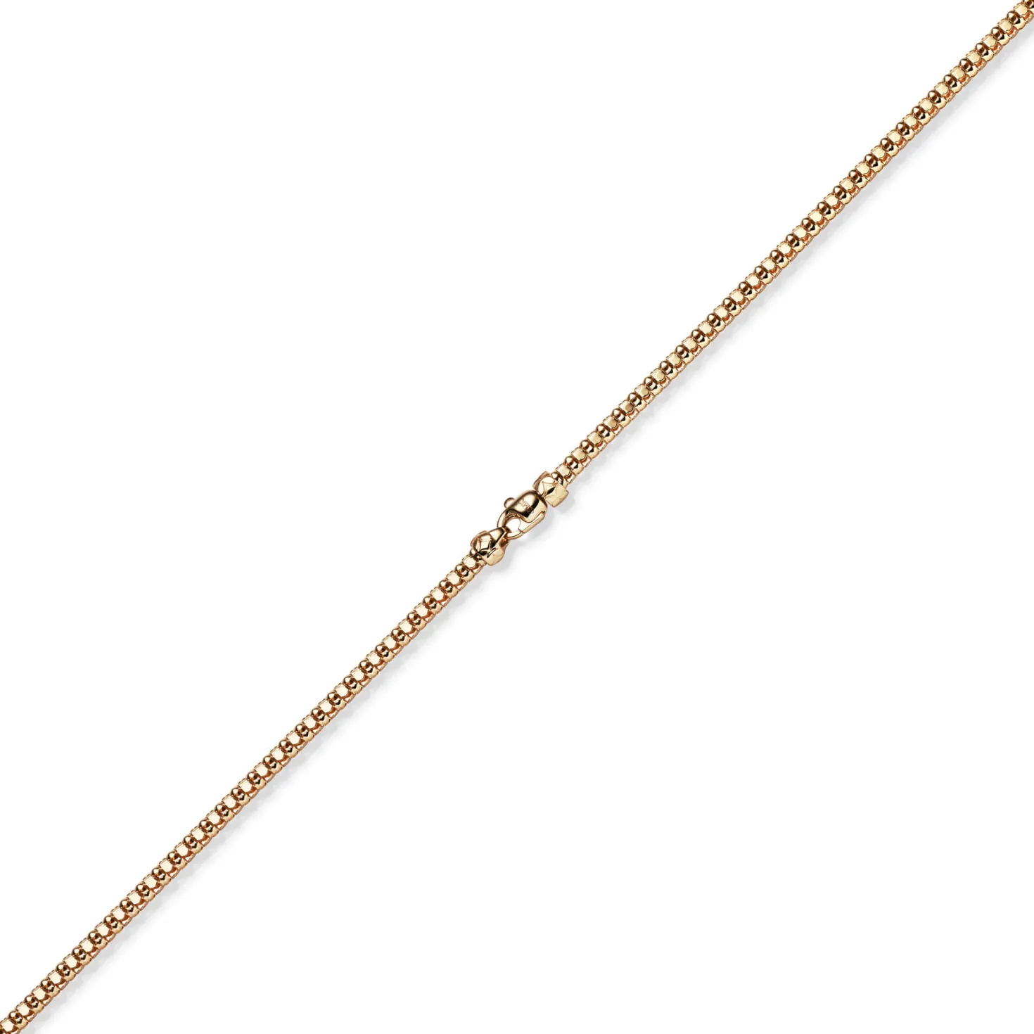 4mm Phantasiearmband Armkette Armschmuck aus 585 Gold Rotgold glänzend 21cm