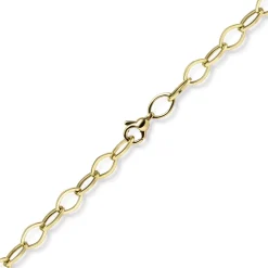 7mm Phantasie Armband Armkette aus 585 Gold Gelbgold glänzend 21cm