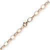7mm Phantasie Armband Armkette aus 585 Gold Rotgold glänzend 21cm
