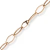 12mm Phantasie Armband Armkette aus 585 Gold Rotgold glänzend 20cm