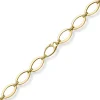 12,5mm Phantasie-Armband ovale Kettenglieder Armkette 585 Gold Gelbgold 19cm