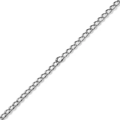 8mm Phantasiekette Collier Halskette Halsschmuck 585 Gold Weißgold glänzend 50cm