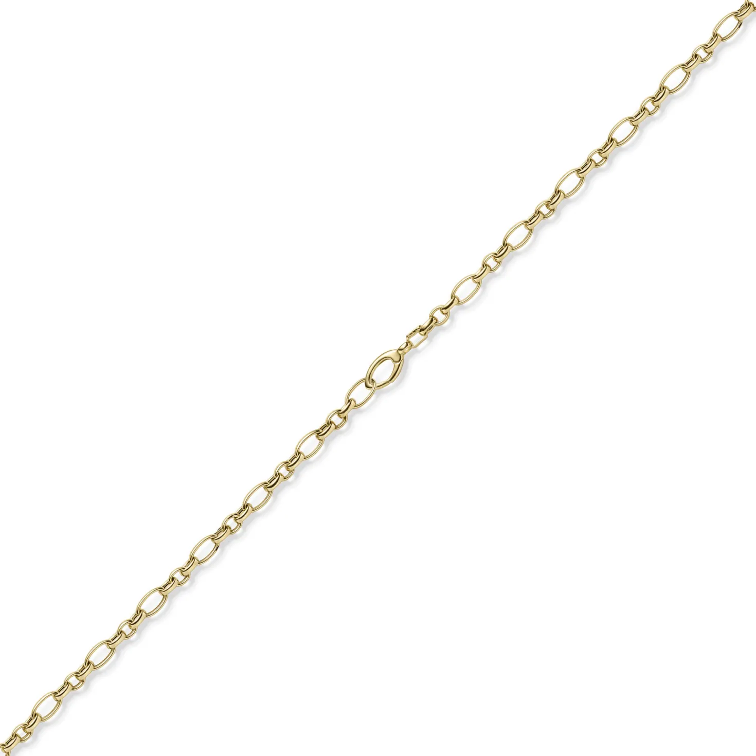 5,5mm Phantasiekette Halskette Collier aus 585 Gold Gelbgold 45cm