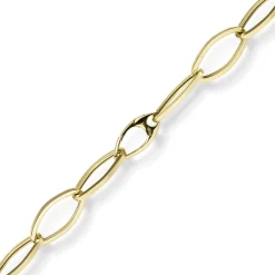 12mm Phantasie-Kette Halskette Collier aus 585 Gold Gelbgold glänzend 45cm