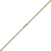 4mm Phantasiekette Halskette Collier aus 585 Gold Gelbgold glänzend 50cm