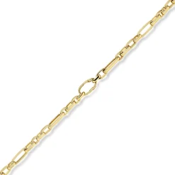 8mm Phantasie-Kette Halskette Collier aus 585 Gold Gelbgold glänzend 50cm