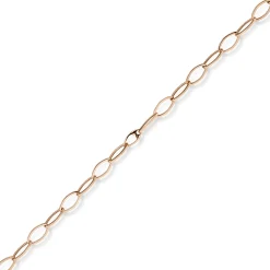 12mm Phantasie-Kette Halskette Collier aus 585 Gold Rotgold glänzend 45cm