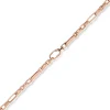 8mm Phantasie-Kette Halskette Collier aus 585 Gold Rotgold glänzend 50cm