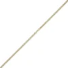 4mm Phantasiekette Kette Collier Halskette, 585 Gold Gelbgold, glänzend, 55cm